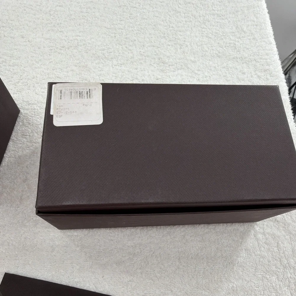 2 Tom Ford Empty Sunglasses Gift Box Only EMPTY With Cards & Envelopes